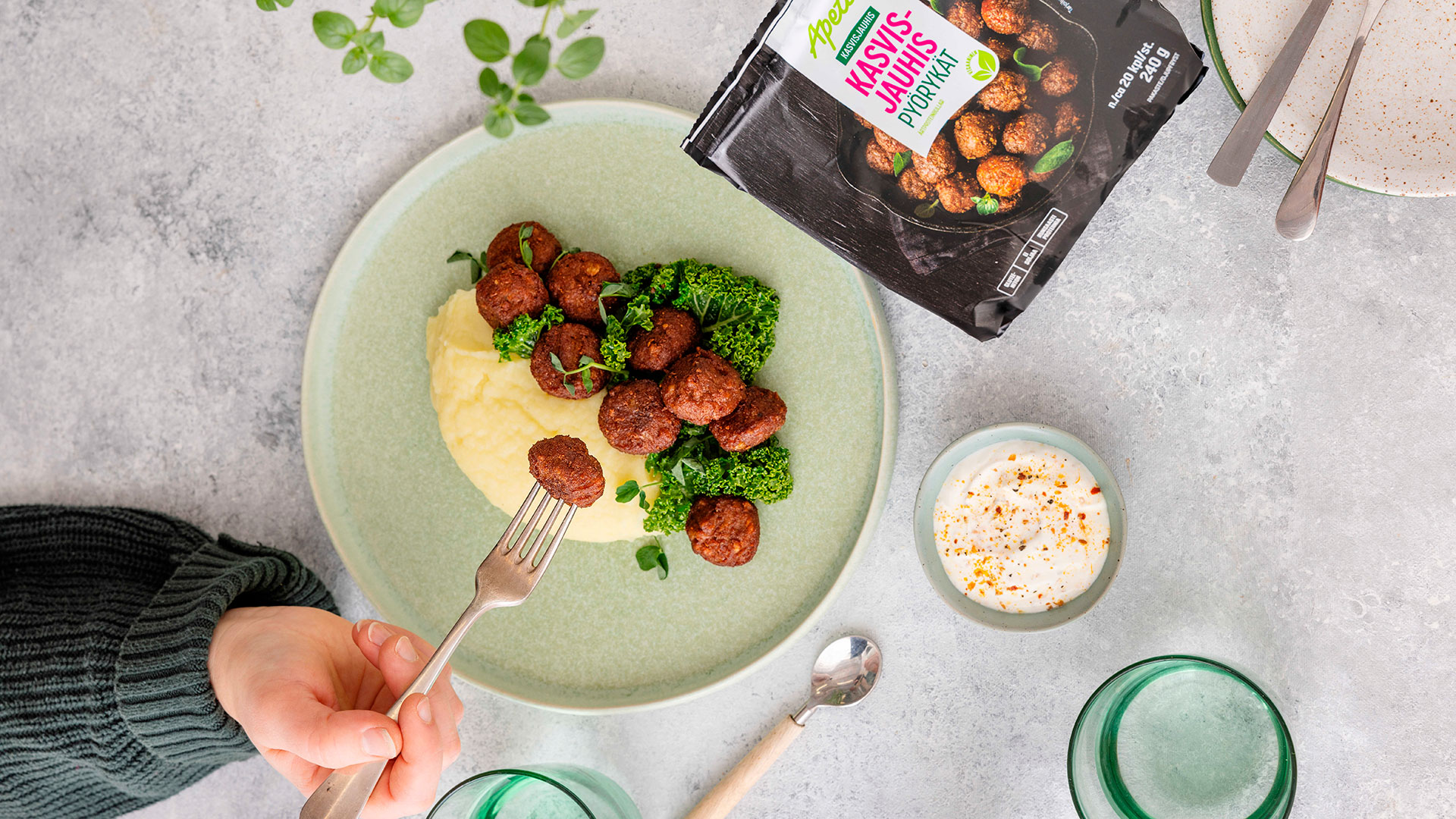 Apetit Kasvisjauhispyörykät pakaste 240g