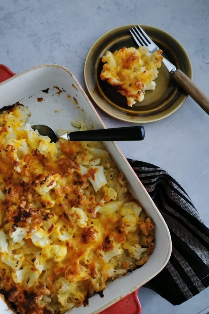 Kukkakaali Mac and Cheese