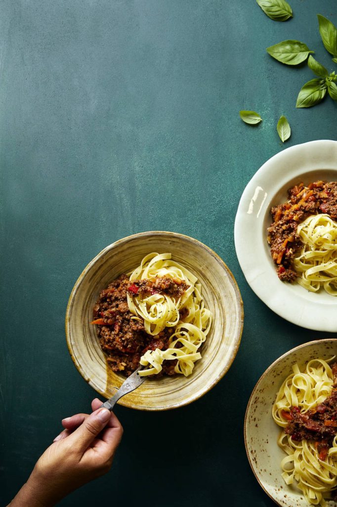 Kasvisbolognese