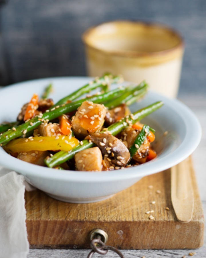 Sweet and sour broilerwok
