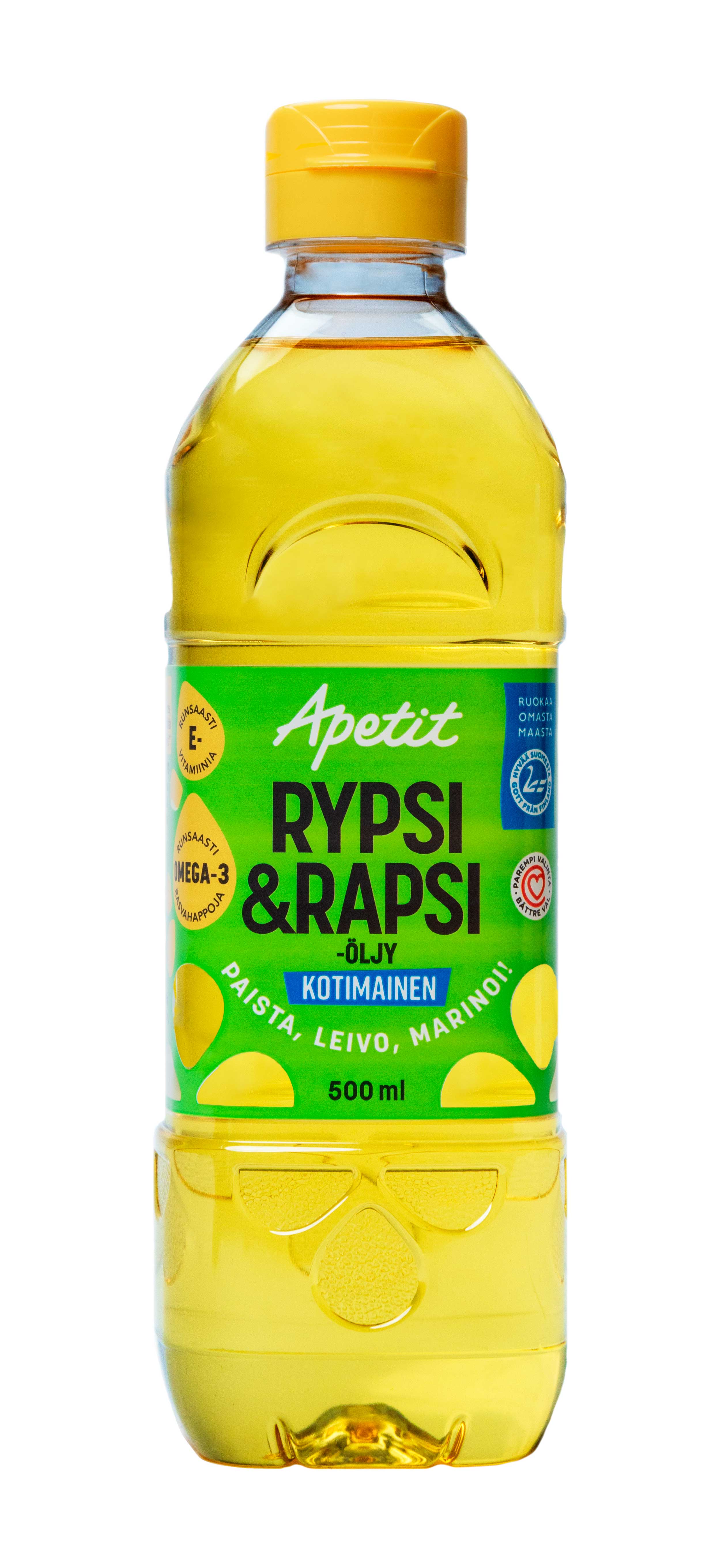 Apetit Kotimainen Rypsi&rapsiöljy 500 ml