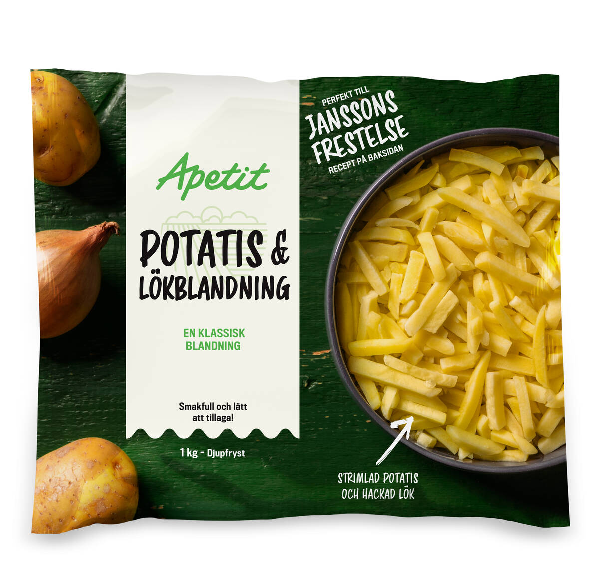 Potatis-lökblandning 1 kg